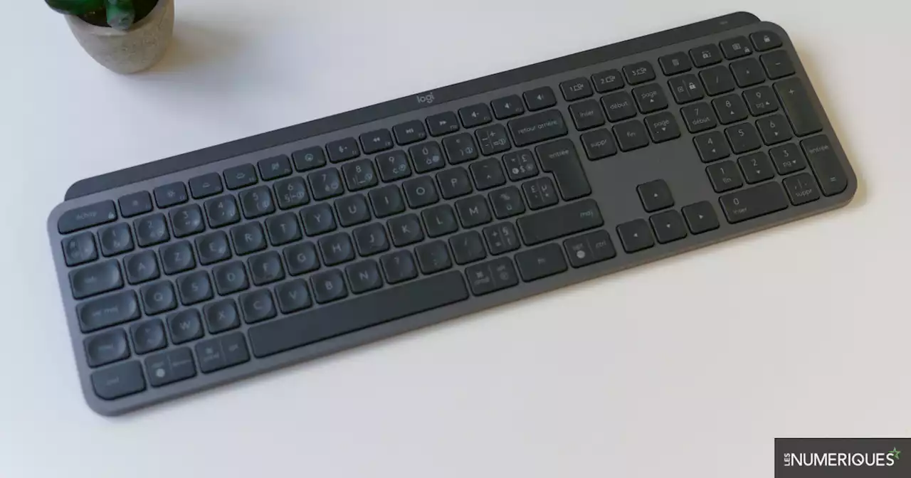 Test Logitech MX Keys S : le clavier bureautique toujours au sommet