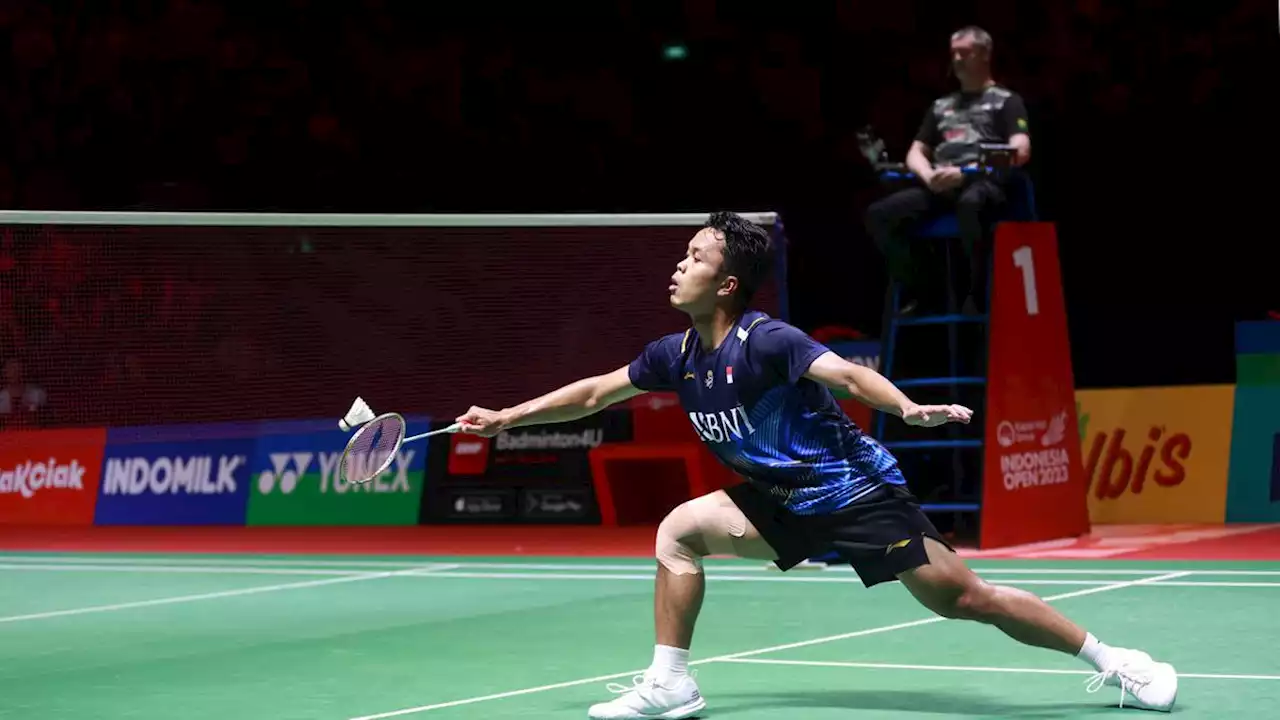 5 Backhand Terbaik Indonesia Open 2023: Anthony Ginting Salah Satunya