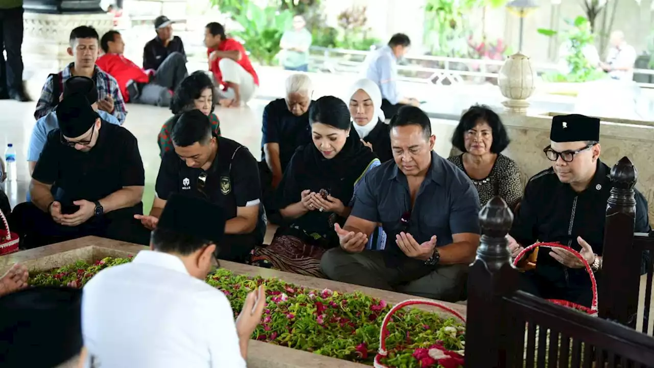 Berziarah ke Makam Bung Karno, Andika Perkasa dapat Pesan dari Megawati