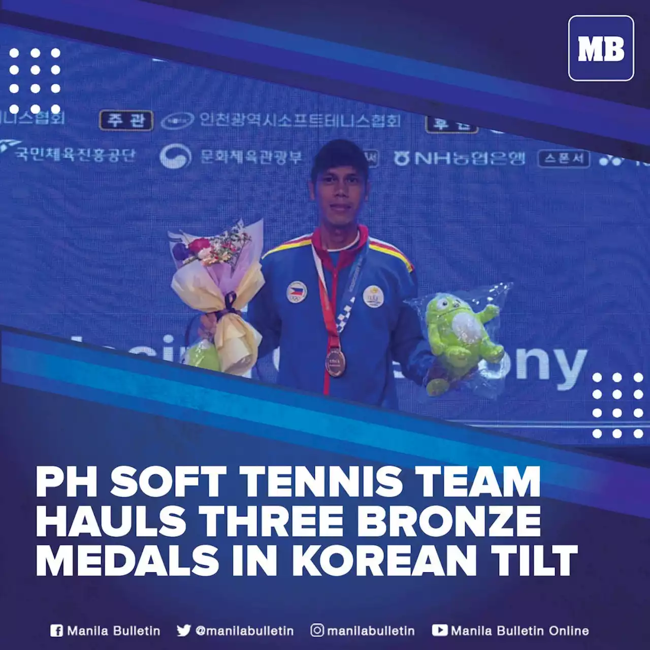 PH soft tennis team hauls three bronzes in Korean tilt