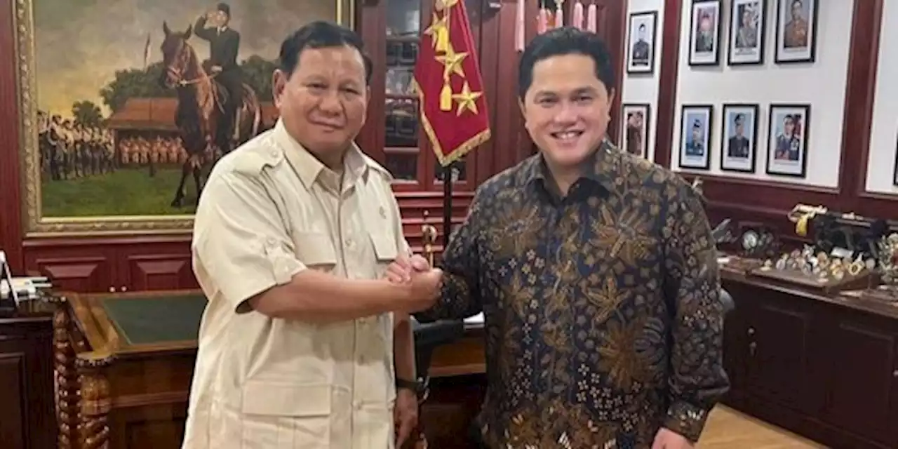 Prabowo dan Erick Thohir Nempel di GBK, Gerindra Sindir Bestienya Cak Imin | merdeka.com