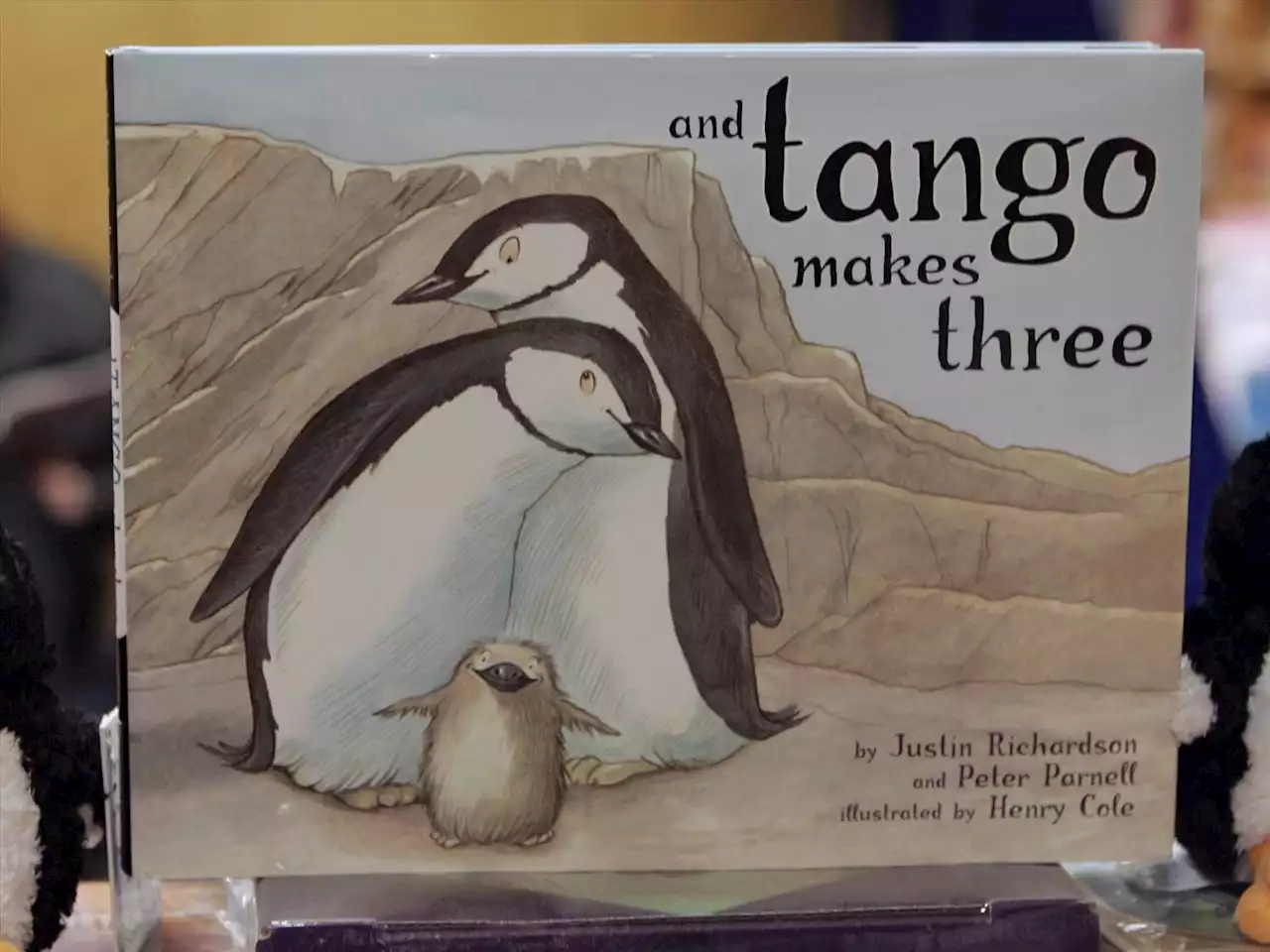 Students and authors sue Florida school district that banned a book about two male penguins