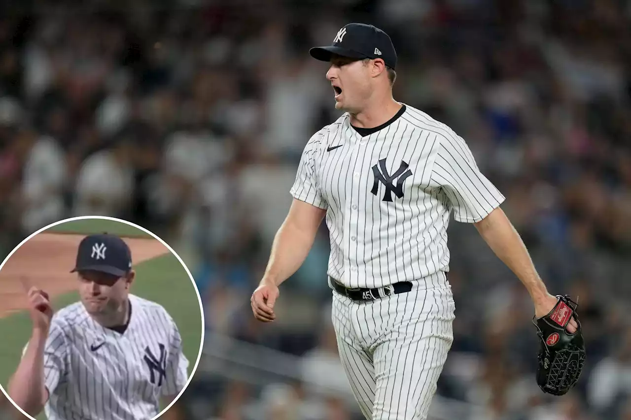 Gerrit Cole taunts Mariners’ Jose Caballero with finger wag after strikeout