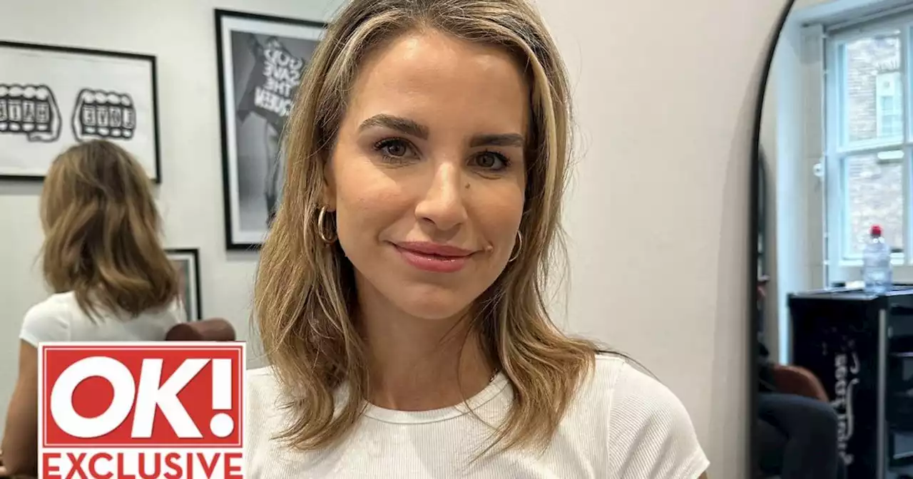 Behind the scenes of Vogue Williams' new hair colour and extensions makeover