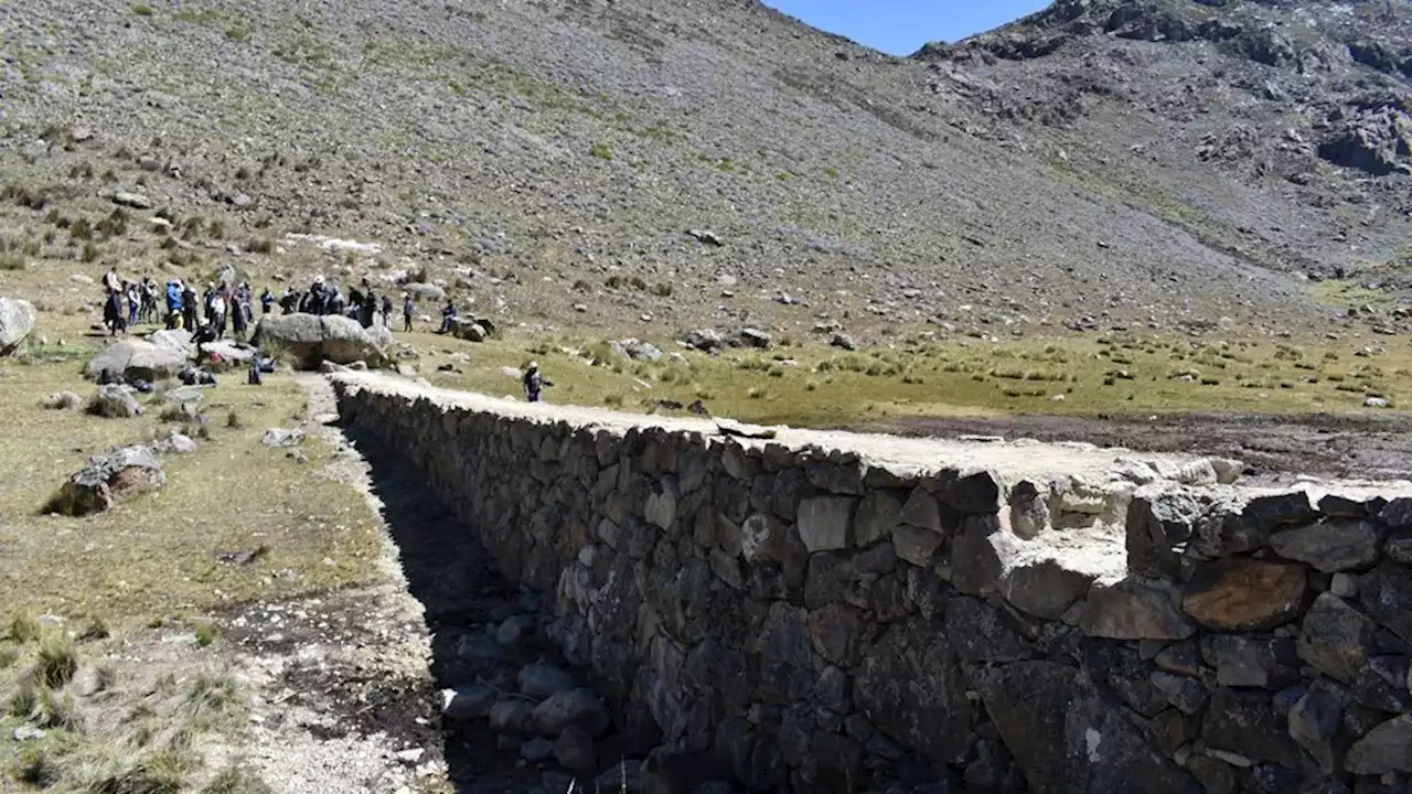 Perú: rehabilitaron una represa prehispánica que permitirá abastecer de agua a pueblos locales | 'Ricococha Alta'