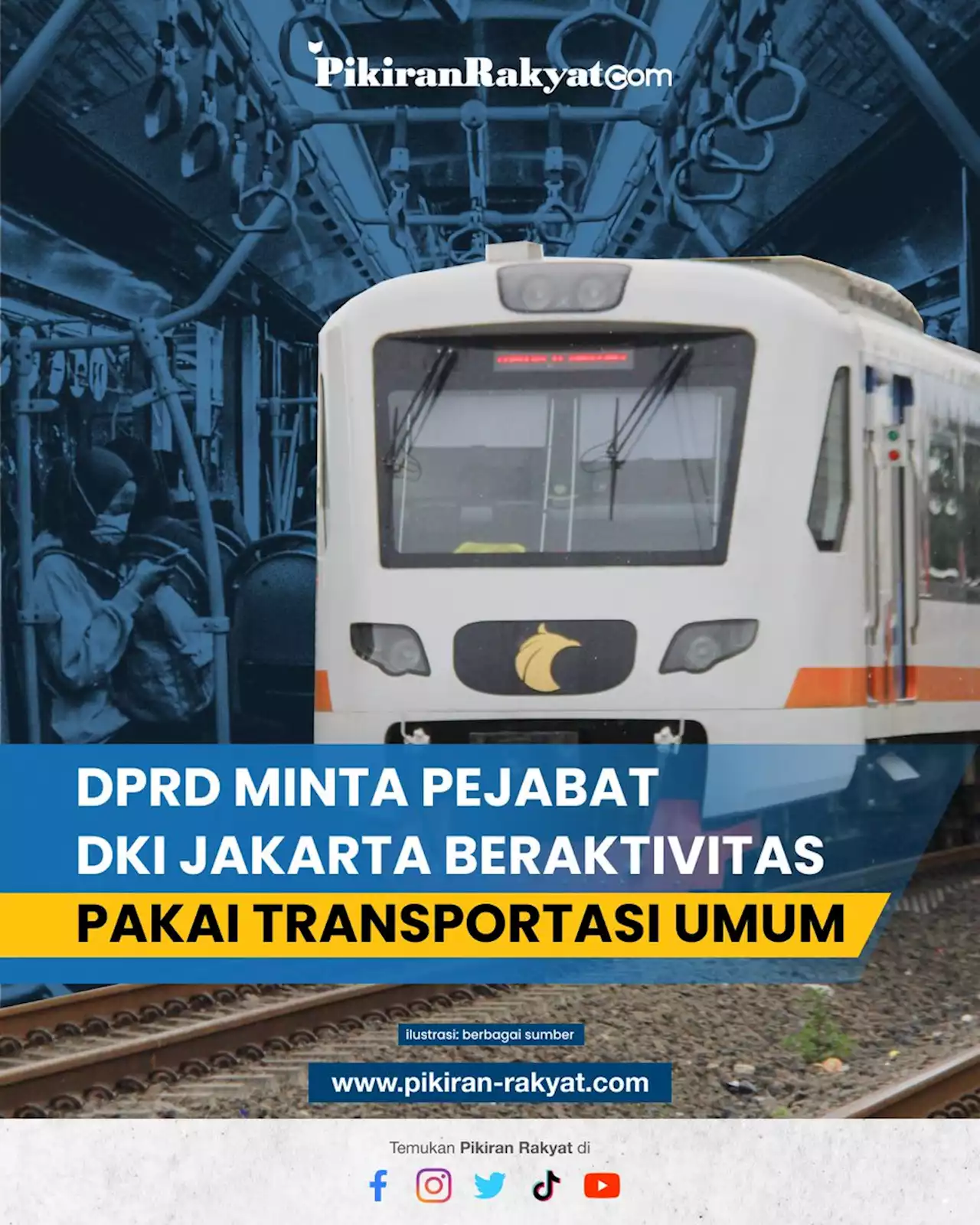 DPRD Minta Pejabat DKI Jakarta Beraktivitas Pakai Transportasi Umum: Harus Memberikan Contoh