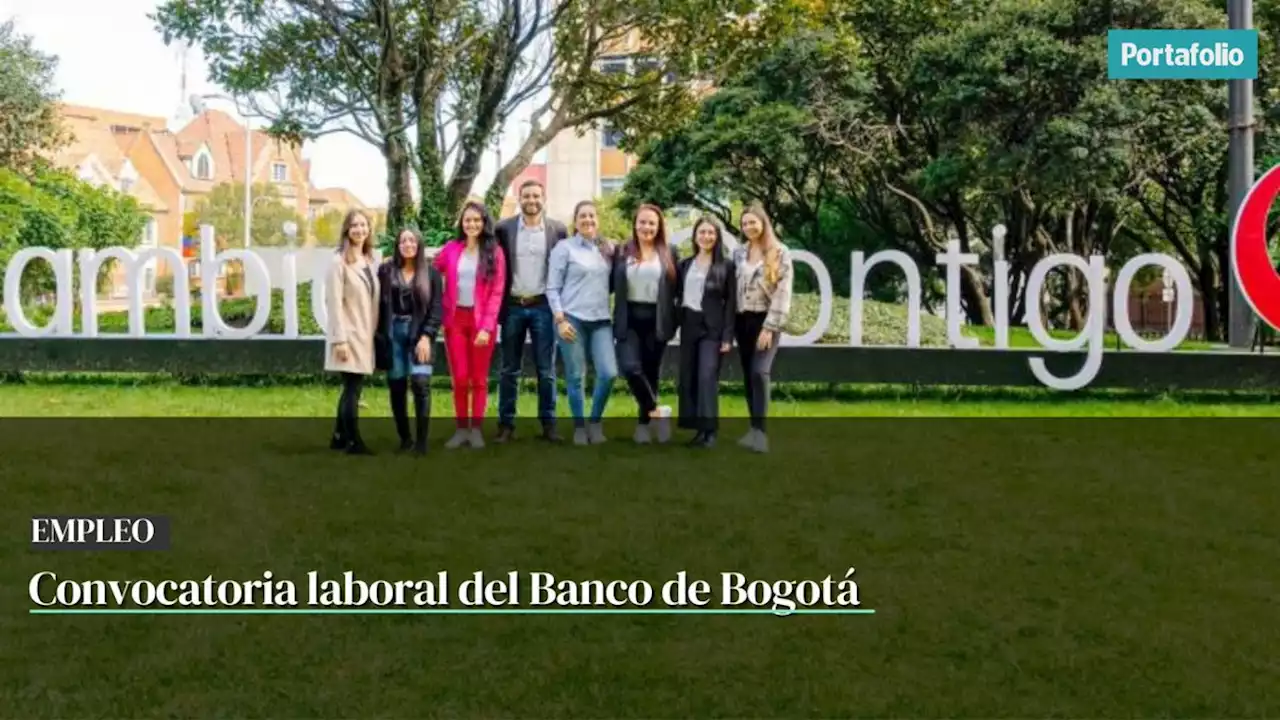 Banco de Bogotá abre 600 vacantes para estudiantes y profesionales