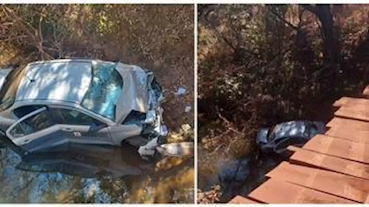 Carro com equipe do governador Zema cai de ponte na região noroeste de MG