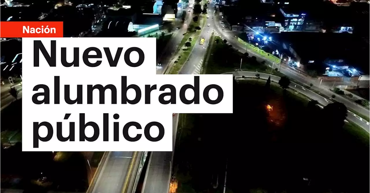 Autopista Norte y Calle 170 en Bogotá tienen 14,2 kilómetros de nuevo alumbrado público led