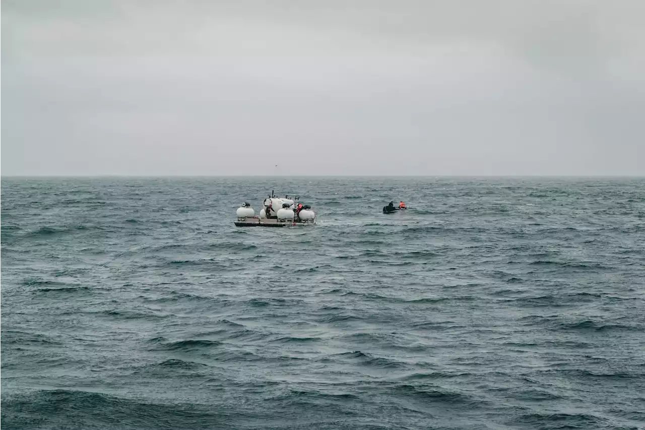 Titanic : des bruits captés par un avion dans la zone de recherche du sous-marin disparu