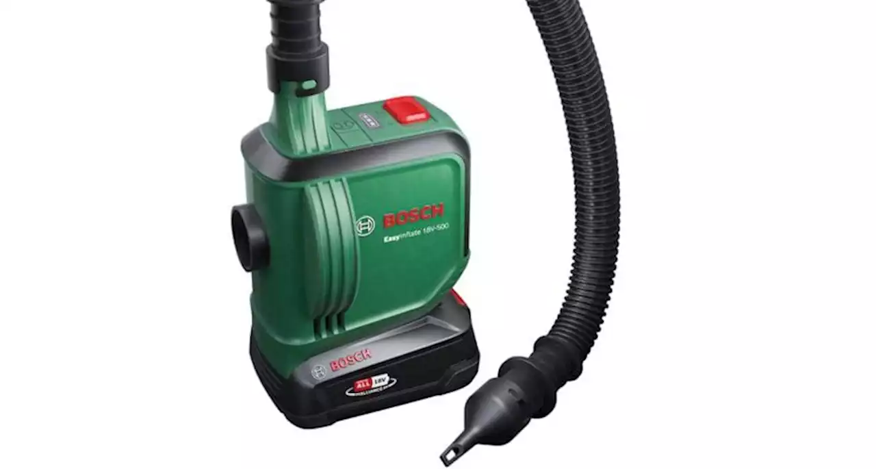 Bosch semplifica il gonfiaggio con due mini compressori portatili