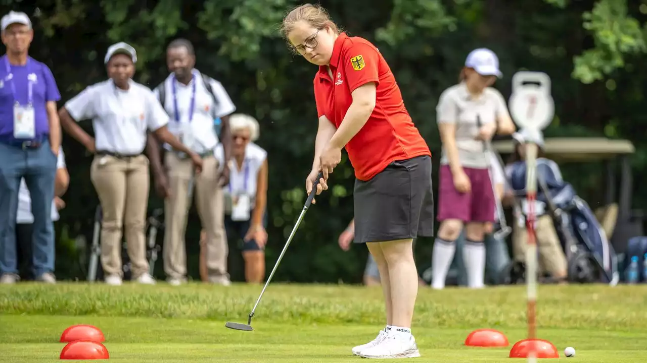 Am Rande der Special Olympics: Golf in Bad Saarow