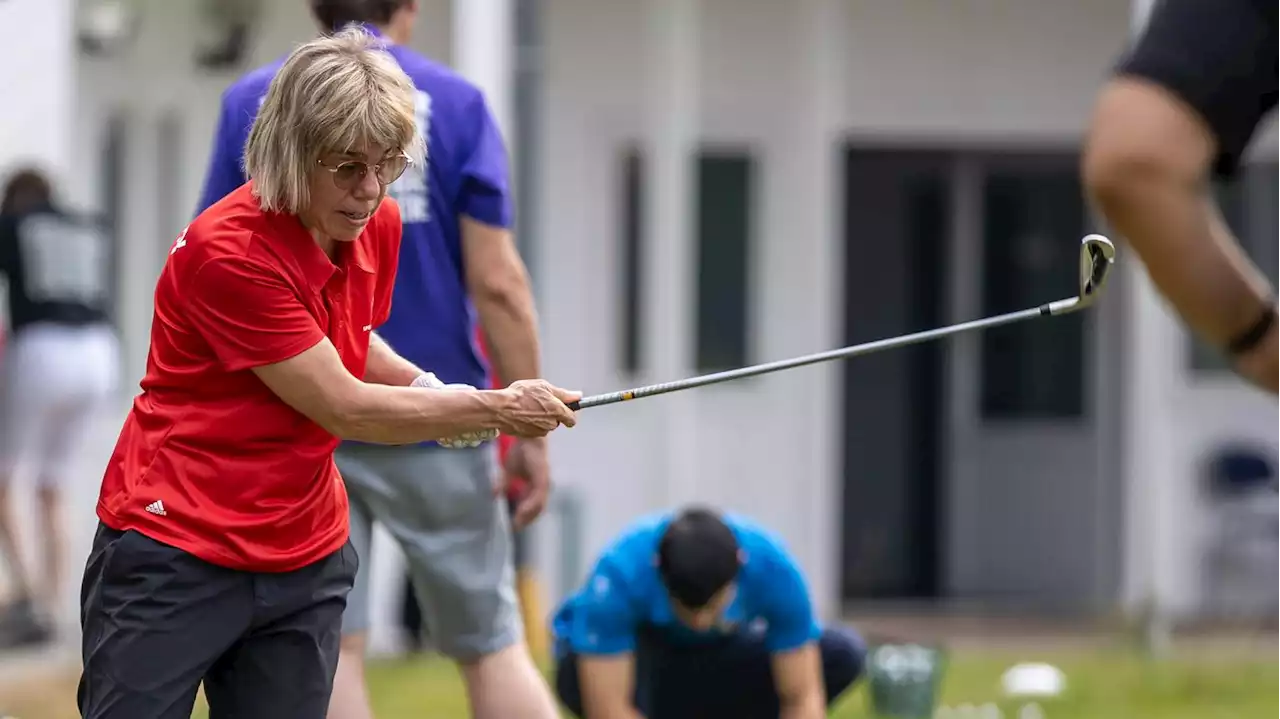 Am Rande der Special Olympics: Golfspieler schlagen in Bad Saarow ab und verpassen den Tanz