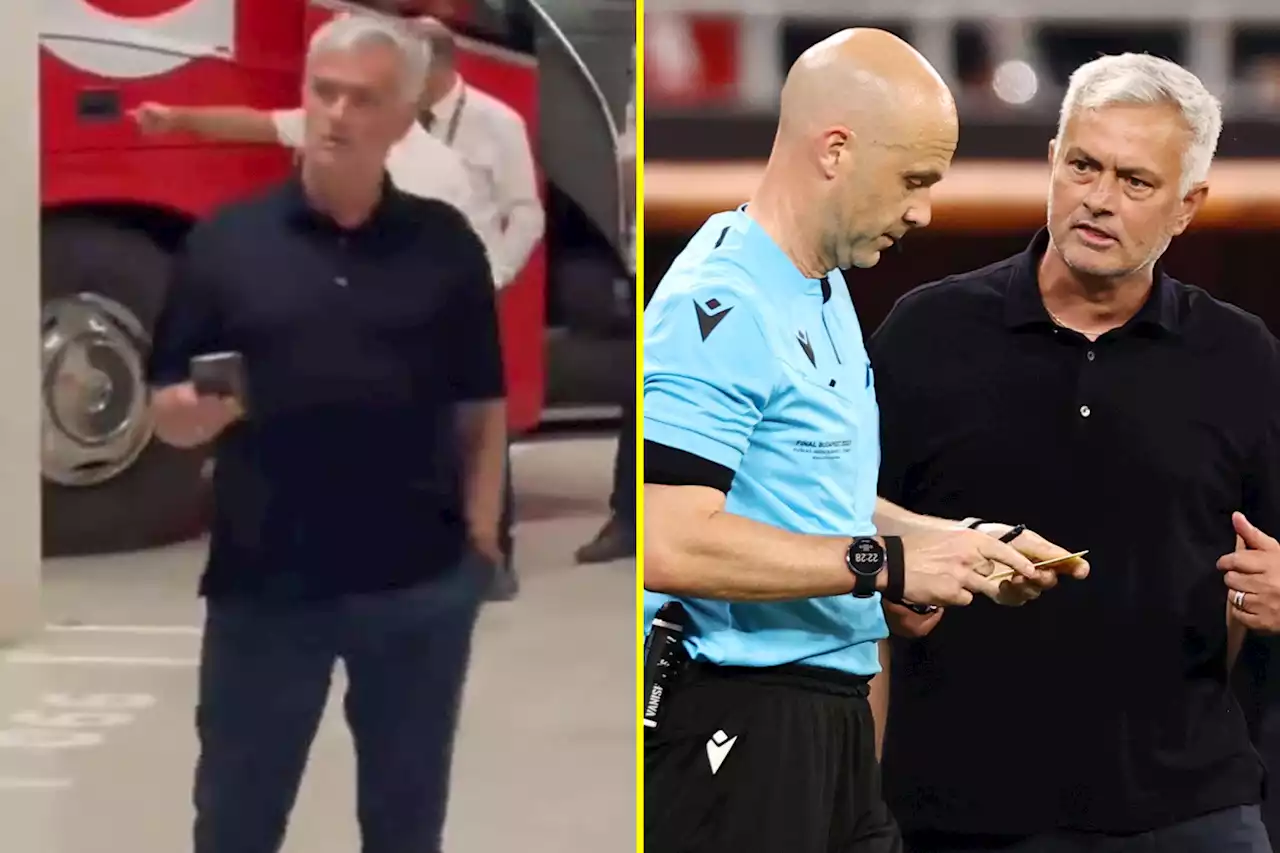 Jose Mourinho hit with UEFA ban for abusing referee Anthony Taylor