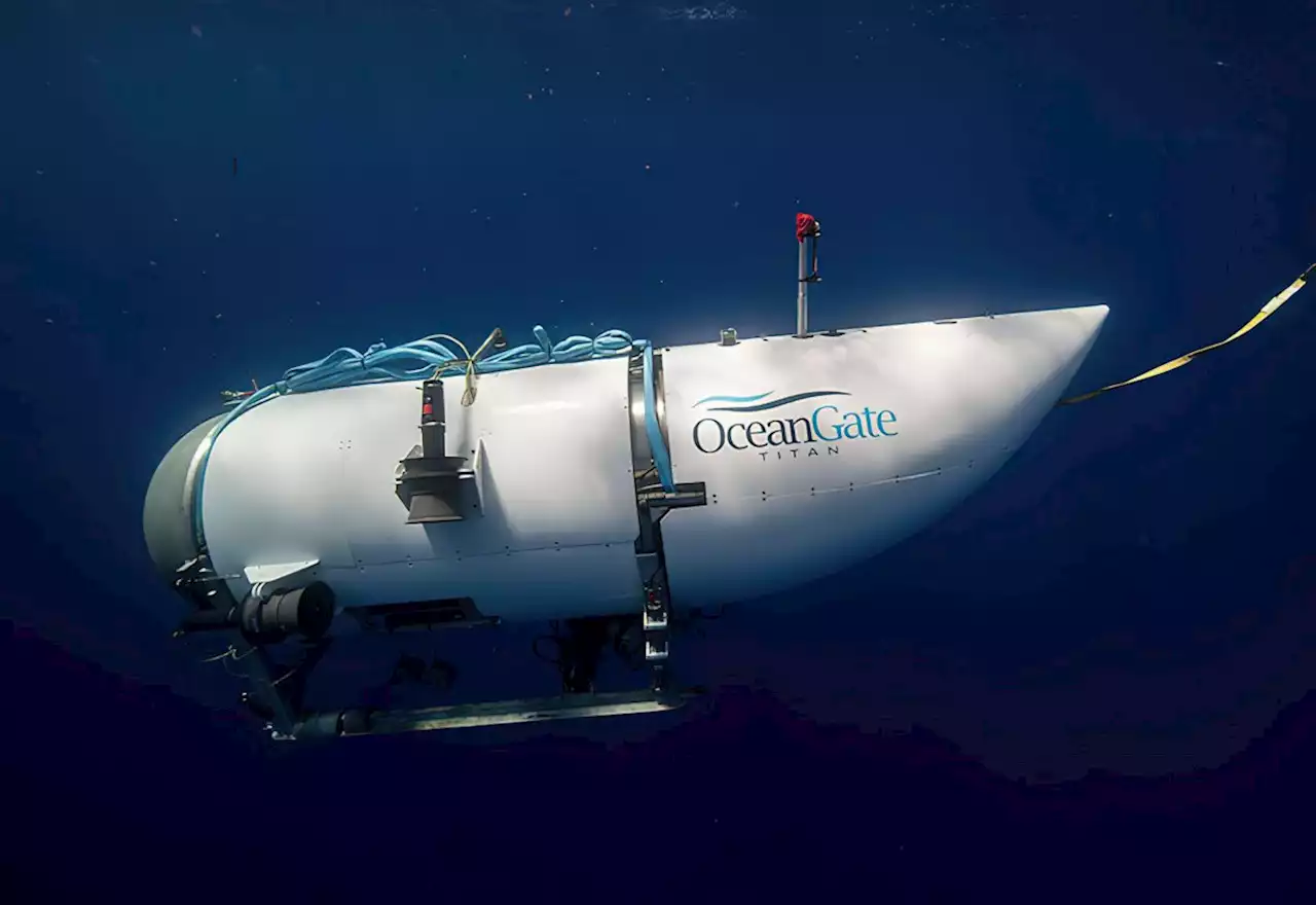 Noises detected by plane searching for missing Titanic submersible