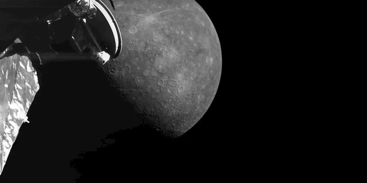 BepiColombo probe swings past Mercury's nightside