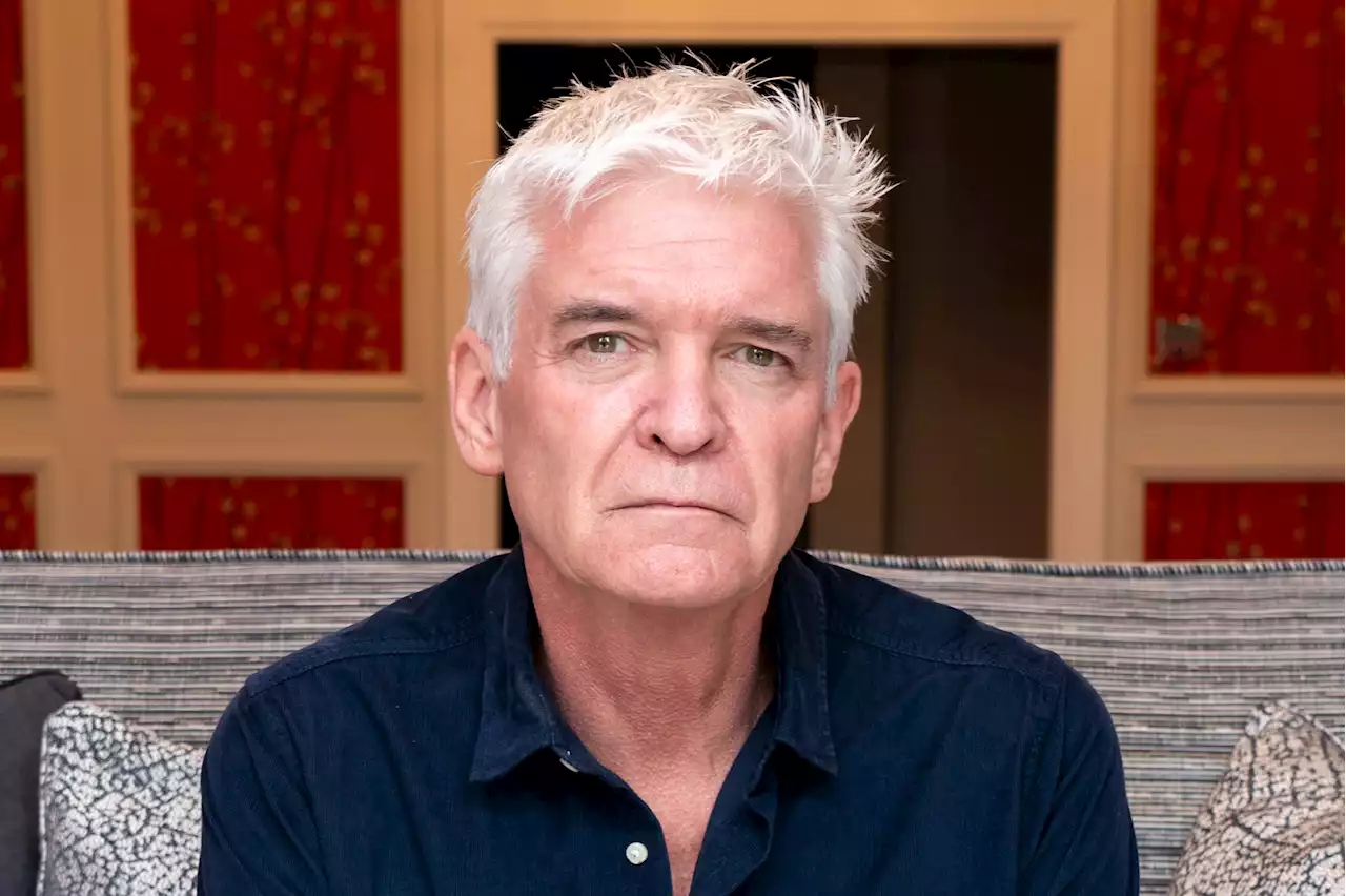 Phillip Schofield grim-faced as he breaks cover to celebrate mum's birthday