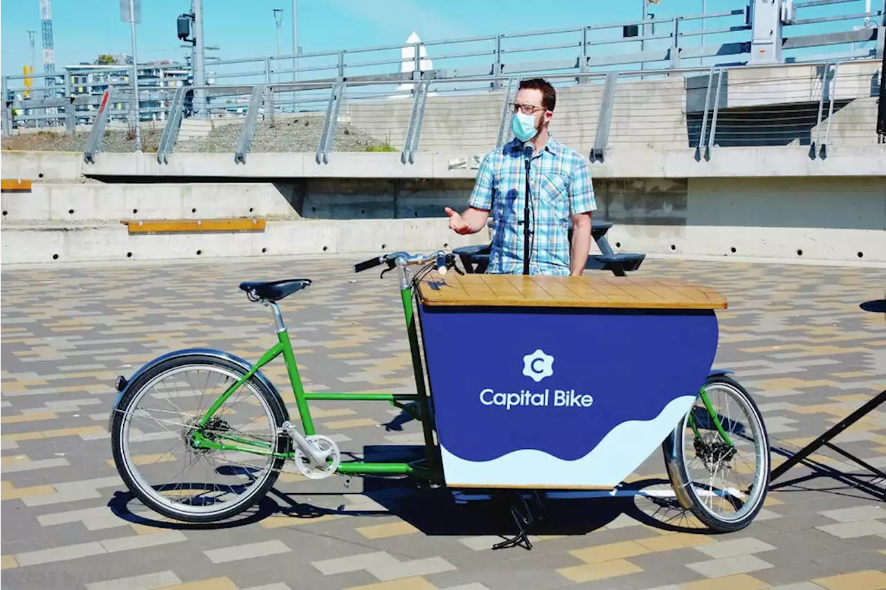 Capital Bike custom cargo bike stolen from outside its office