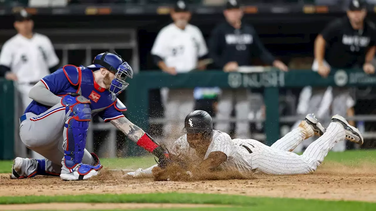 White Sox beat Rangers after out at home plate is overturned on review