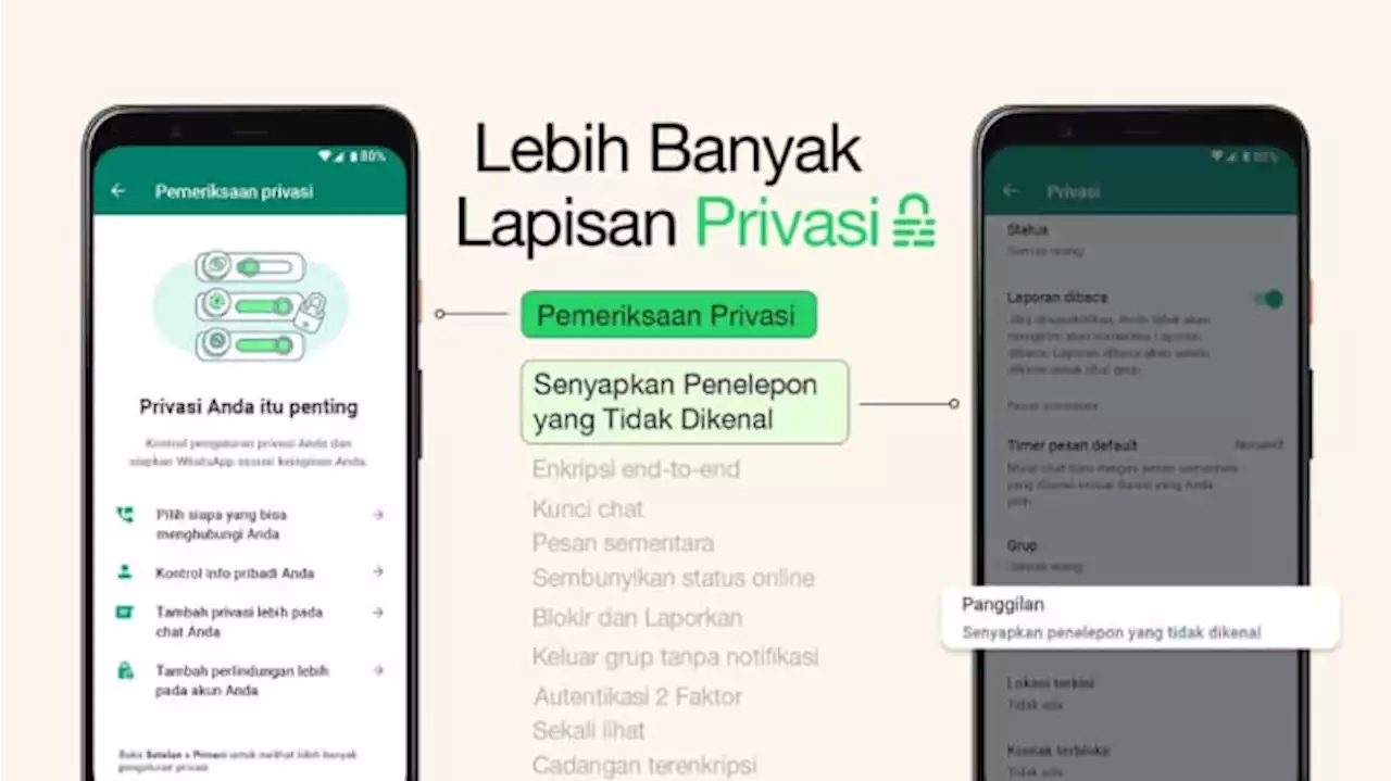 WhatsApp Bisa Blokir Telepon Orang Tak Dikenal