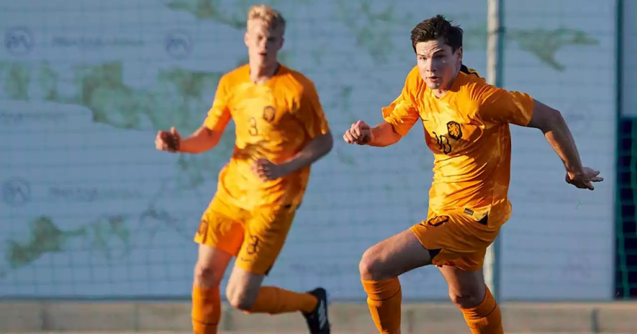 Jong Oranje start veel beter dan België en laat grote kansen onbenut