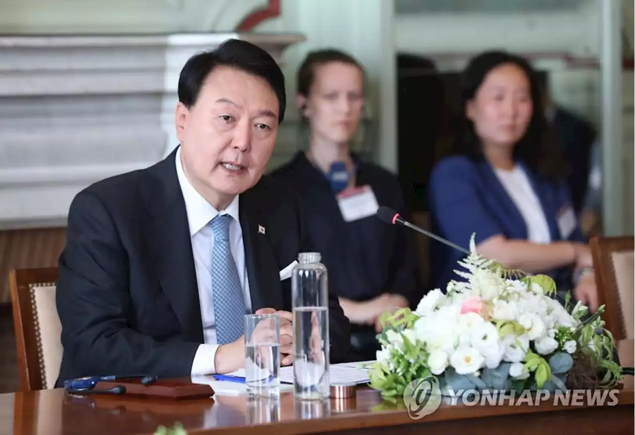 尹대통령 '국제 통용 디지털 질서 중요…국제기구 설치 제안'(종합) | 연합뉴스