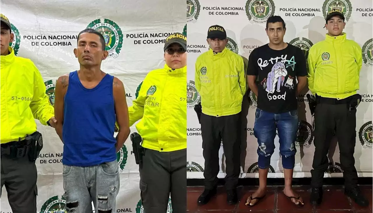 Capturan a dos hombres señalados de crímenes en Barranquilla y Sabanagrande