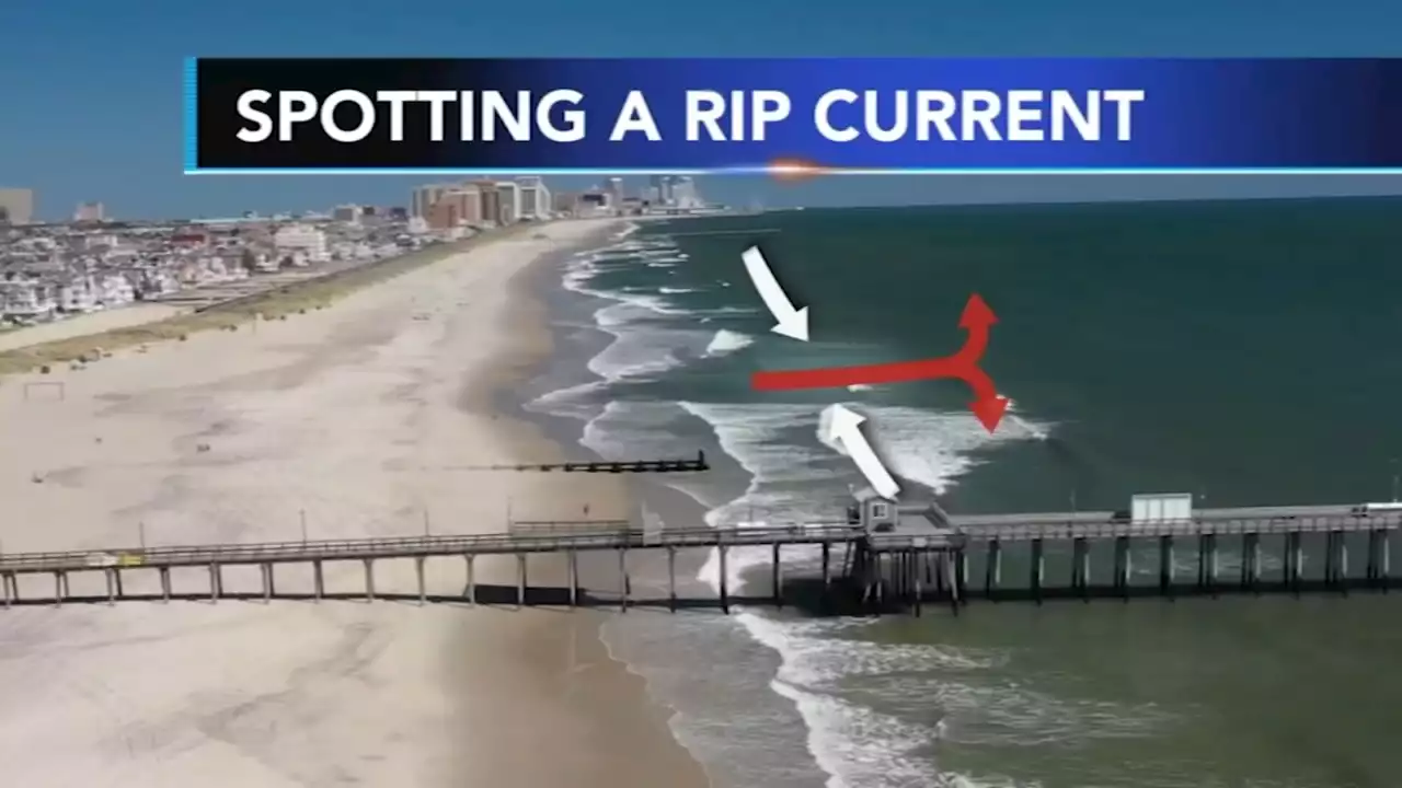 Swimmers warned as rough weather leads to high risk of rip currents at Jersey shore