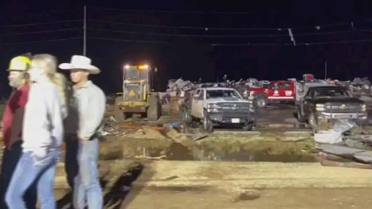 4 people confirmed dead in tornado northeast of Lubbock, Texas, officials say