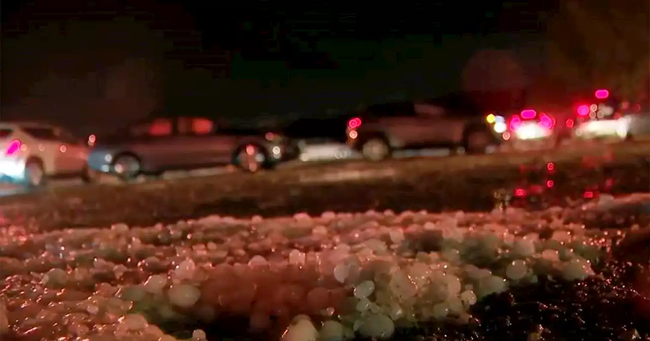 Hail pummels concertgoers at famed Red Rocks Amphitheater near Denver, injuring dozens