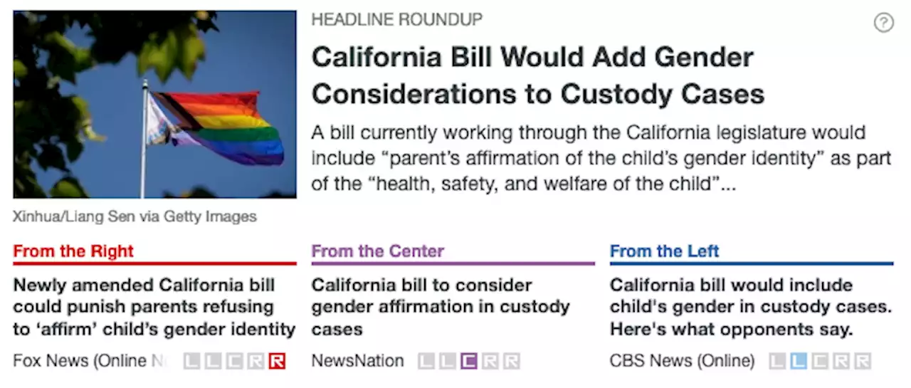 California Bill Would Add Gender Considerations to Custody Cases