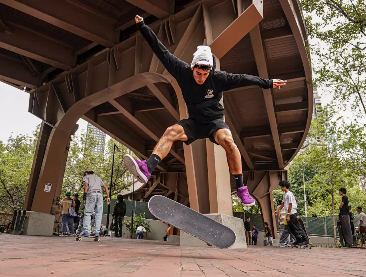 ‘Skateboarding is life:’ Hundreds celebrate Go Skate Day at the Banks | amNewYork