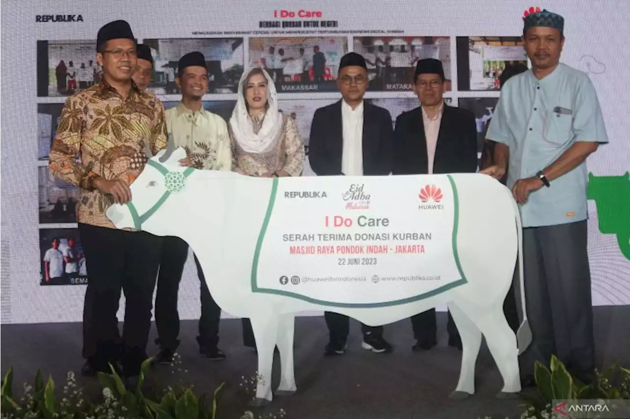 Huawei-Republika salurkan donasi kurban ke 15 kota di Indonesia