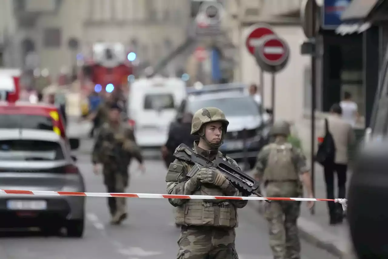 After Paris blast crumples building in Left Bank, rescue workers searching for 1 person