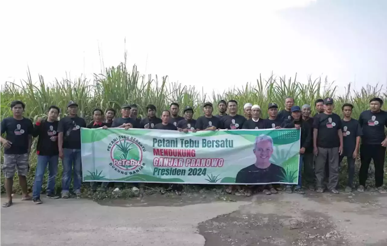 Petani Tebu di Cirebon Deklarasi Dukung Ganjar Presiden 2024