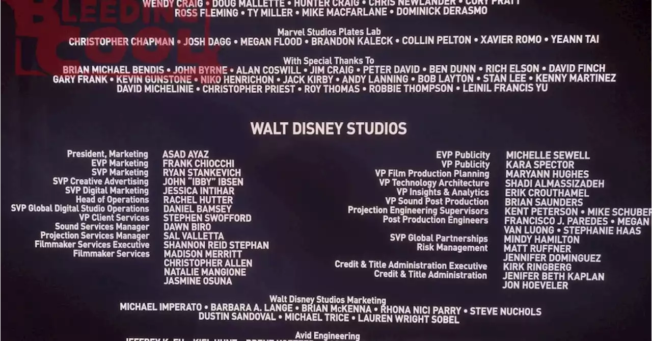 The Comic Creators 'Special Thanks' List for Secret Invasion S01E01