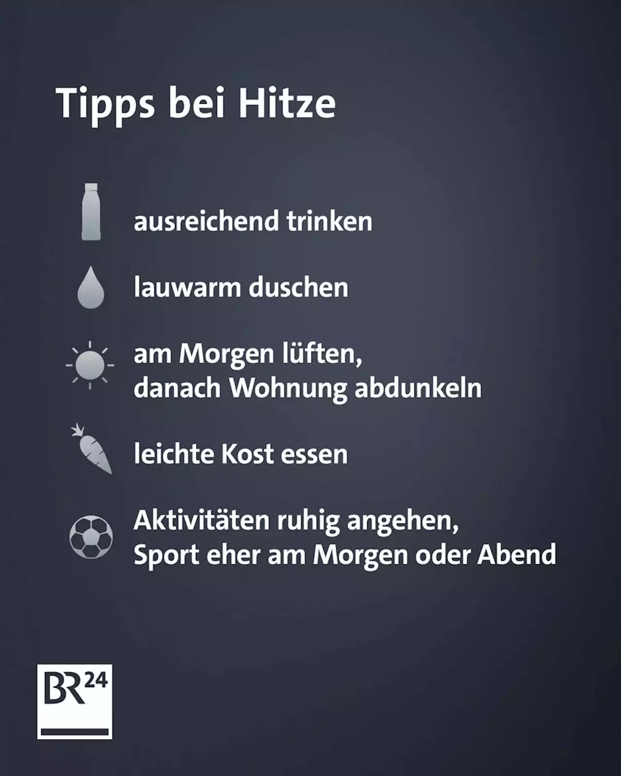 Tipps gegen Hitze: So lassen sich die Temperaturen aushalten