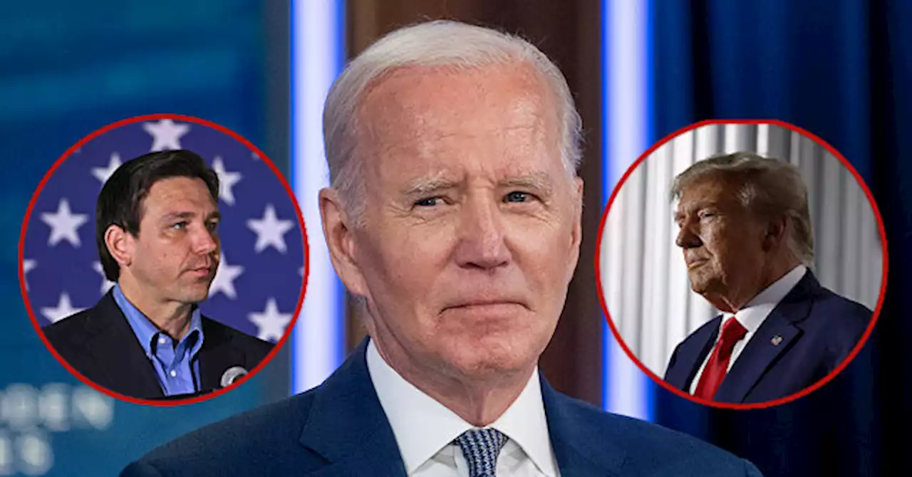 Poll: Trump Performs Five Points Better Against Biden than DeSantis