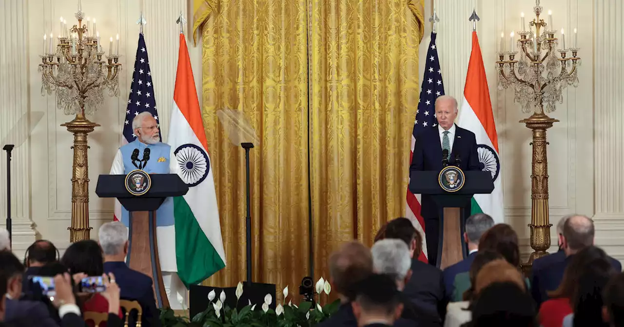 Biden hosts India's Modi for state visit, navigating critical relationship amid human rights concerns