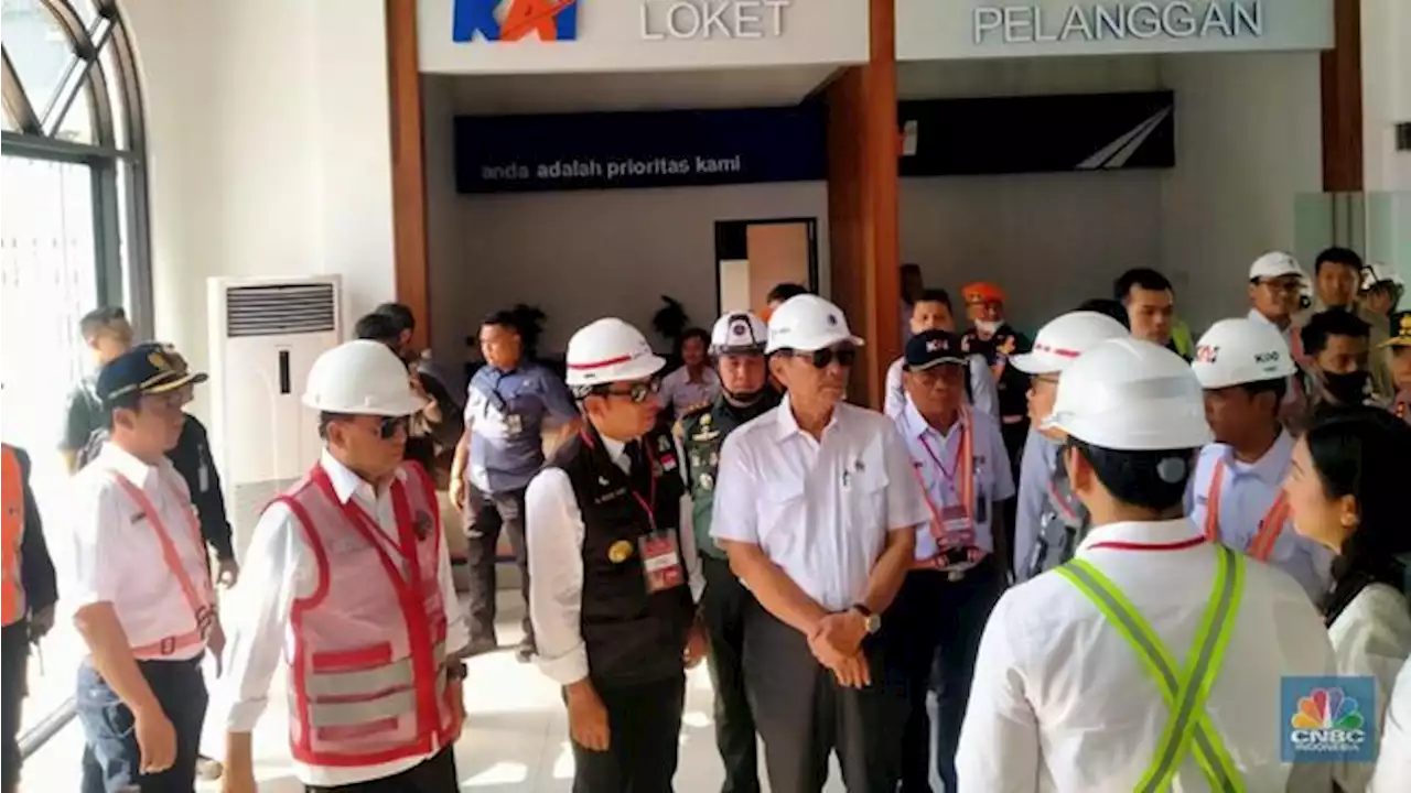 Luhut Jajal Kereta Cepat JKT-BDG, Kecepatan Tembus 356 Km/Jam