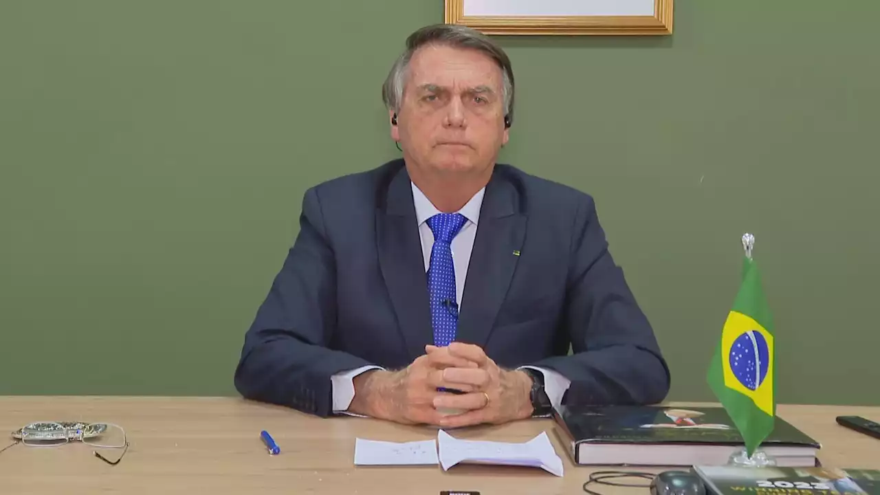 À CNN, Bolsonaro diz que ação no TSE é “tempestade em copo d’água”