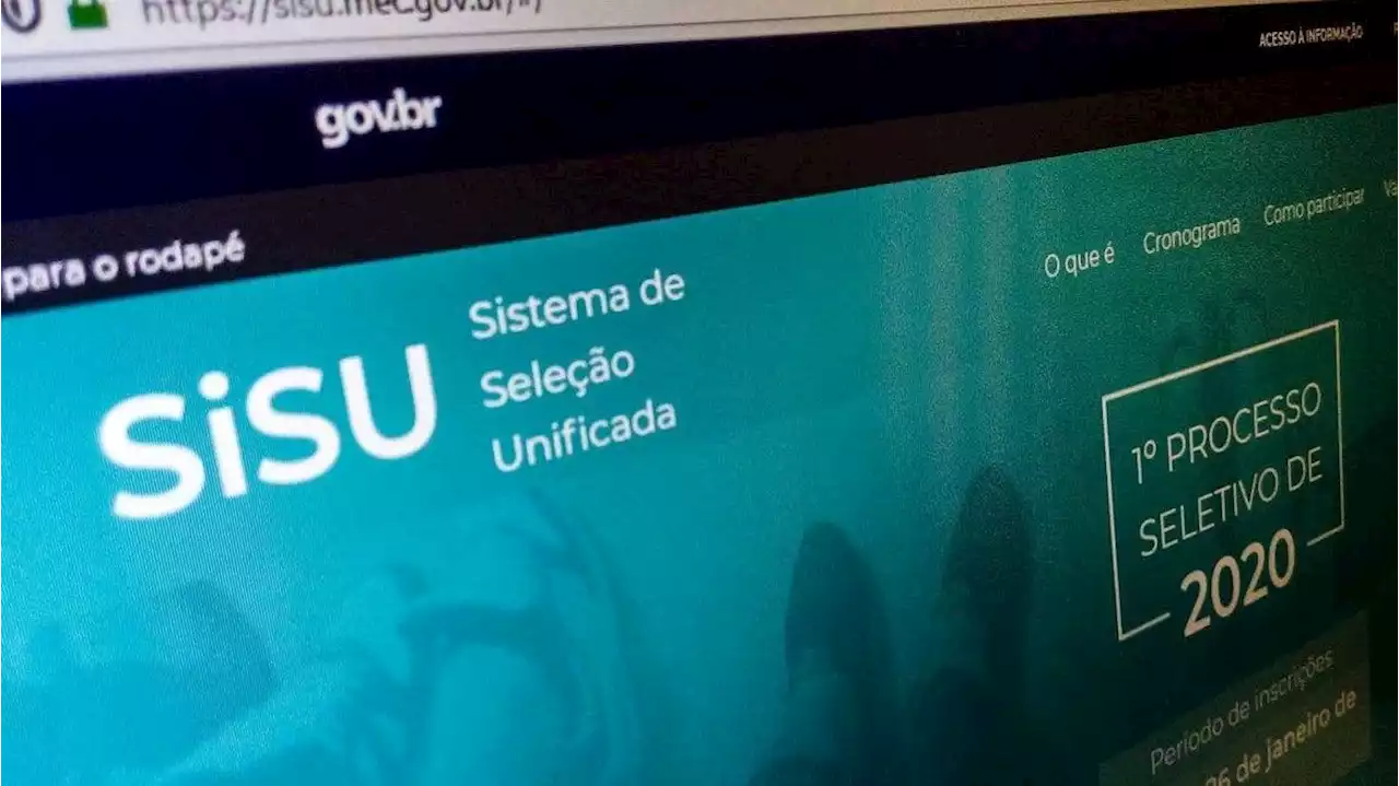 Inscrições para o Sisu 2023 se encerram nesta quinta-feira (22)