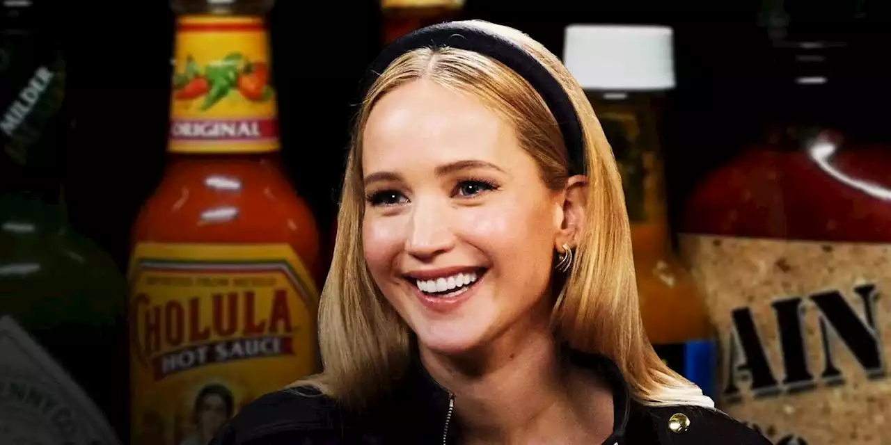 Jennifer Lawrence Answers Spicy Questions About 'No Hard Feelings' on 'Hot Ones'