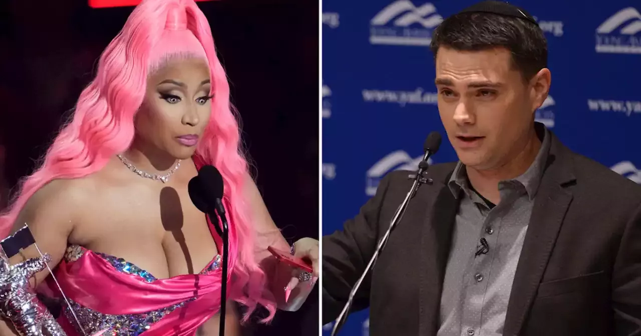 Nicki Minaj engages Ben Shapiro in rare Twitter feud