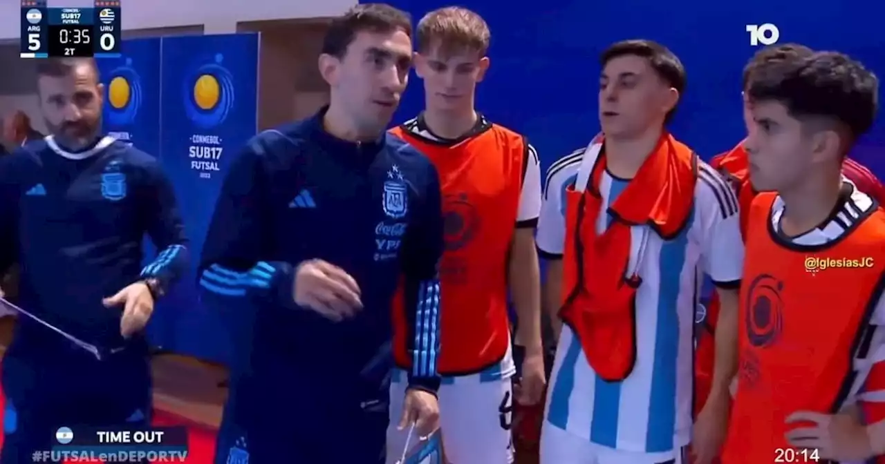 El mensaje viral del DT de la Selección Sub 17 de futsal