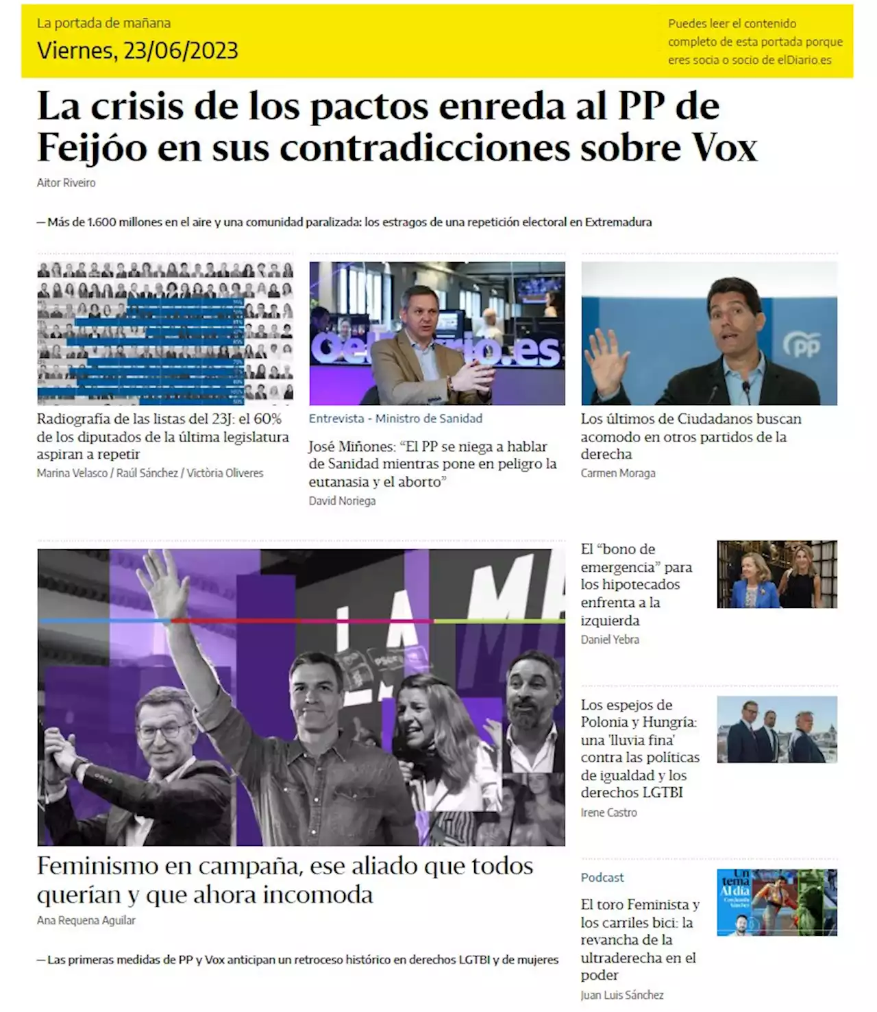 23 de junio de 2023 - elDiario.es