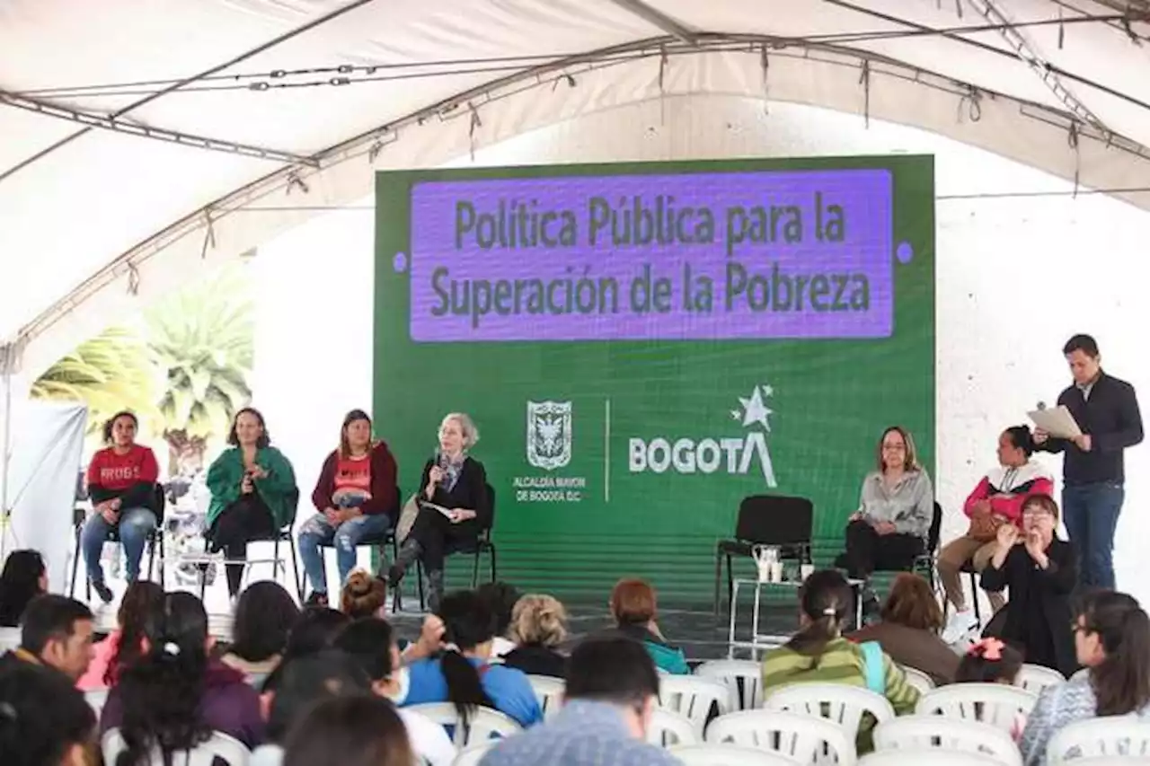 Distrito presenta política pública para superar la pobreza en Bogotá, de esto se trata