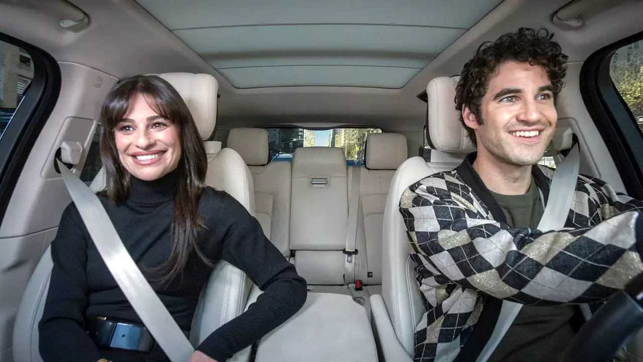 Watch Lea Michele and Darren Criss Reunite for 'Carpool Karaoke' Duet