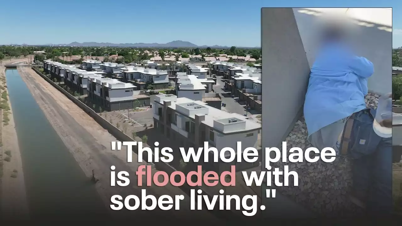 Unlicensed sober living homes 'recycle' people out of luxury condos in Mesa, victim says