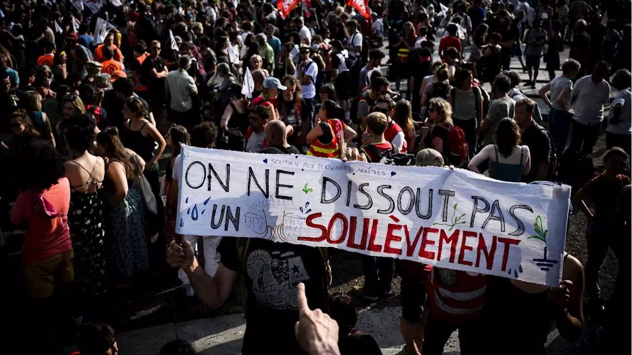 Soulèvements de la terre : plus d'un millier de manifestants à Nantes pour s'opposer à la dissolution du collectif